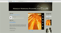 Desktop Screenshot of mondaymorningrazorbladeclub.bandcamp.com