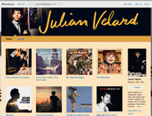 Tablet Screenshot of julianvelard.bandcamp.com