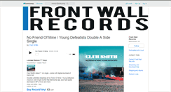 Desktop Screenshot of frontwallrecords.bandcamp.com