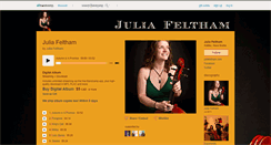 Desktop Screenshot of juliafeltham.bandcamp.com