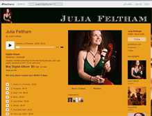 Tablet Screenshot of juliafeltham.bandcamp.com