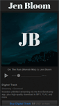 Mobile Screenshot of jenbloom.bandcamp.com