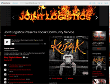 Tablet Screenshot of jointlogistics.bandcamp.com