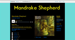 Desktop Screenshot of mandrakeshepherd1.bandcamp.com