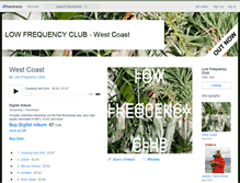 Tablet Screenshot of lowfrequencyclub.bandcamp.com