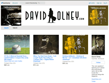 Tablet Screenshot of davidolney.bandcamp.com