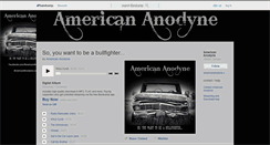 Desktop Screenshot of americananodyne.bandcamp.com