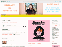 Tablet Screenshot of alannagurr.bandcamp.com