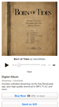Mobile Screenshot of bornoftides.bandcamp.com