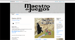 Desktop Screenshot of maestrodejuegos.bandcamp.com