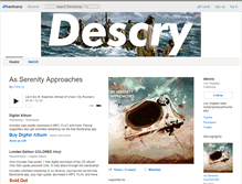 Tablet Screenshot of descry.bandcamp.com