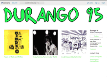 Tablet Screenshot of durango95.bandcamp.com