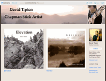 Tablet Screenshot of davidtipton.bandcamp.com