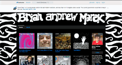 Desktop Screenshot of brianandrewmarek.bandcamp.com