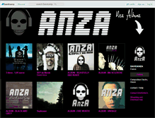 Tablet Screenshot of anza.bandcamp.com