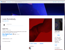 Tablet Screenshot of johnsynthgray.bandcamp.com