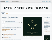 Tablet Screenshot of everlastingwordband.bandcamp.com