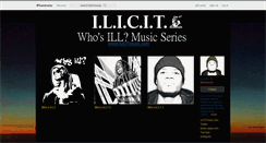 Desktop Screenshot of ilicitmusic.bandcamp.com