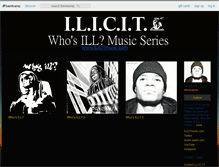 Tablet Screenshot of ilicitmusic.bandcamp.com