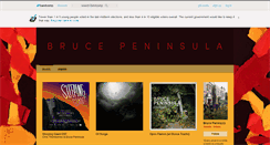 Desktop Screenshot of brucepeninsula.bandcamp.com