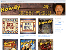 Tablet Screenshot of buckhowdy.bandcamp.com