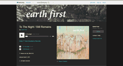 Desktop Screenshot of earthfirst.bandcamp.com