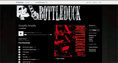 Desktop Screenshot of bottleduck.bandcamp.com