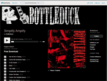 Tablet Screenshot of bottleduck.bandcamp.com