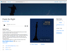 Tablet Screenshot of peterfoster1.bandcamp.com