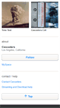 Mobile Screenshot of cascaders.bandcamp.com