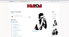 Desktop Screenshot of heron.bandcamp.com