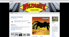 Desktop Screenshot of kazamix.bandcamp.com