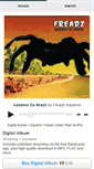 Mobile Screenshot of kazamix.bandcamp.com