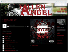 Tablet Screenshot of fallenangelep.bandcamp.com