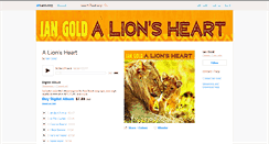 Desktop Screenshot of iangold.bandcamp.com