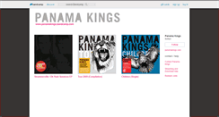 Desktop Screenshot of panamakings.bandcamp.com