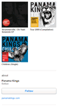 Mobile Screenshot of panamakings.bandcamp.com