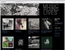 Tablet Screenshot of musicruinslives.bandcamp.com