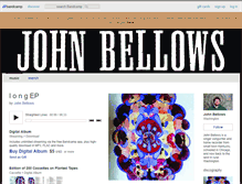 Tablet Screenshot of johnbellows.bandcamp.com