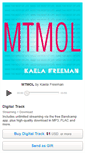 Mobile Screenshot of kaelafreeman.bandcamp.com