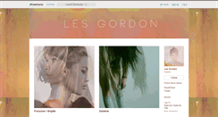 Desktop Screenshot of lesgordon.bandcamp.com