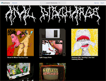 Tablet Screenshot of analdischarge.bandcamp.com