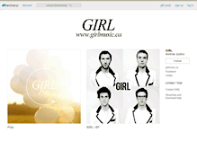 Tablet Screenshot of girlmusic.bandcamp.com