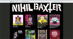 Desktop Screenshot of nihilbaxter.bandcamp.com