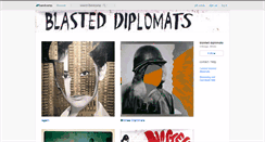 Desktop Screenshot of blasteddiplomats.bandcamp.com
