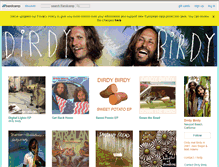 Tablet Screenshot of dirdybirdy.bandcamp.com