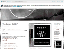 Tablet Screenshot of planbeatingrecordsltd.bandcamp.com