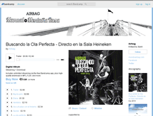 Tablet Screenshot of airbag.bandcamp.com