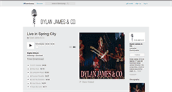 Desktop Screenshot of dylanjamesmusic.bandcamp.com