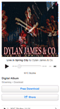 Mobile Screenshot of dylanjamesmusic.bandcamp.com